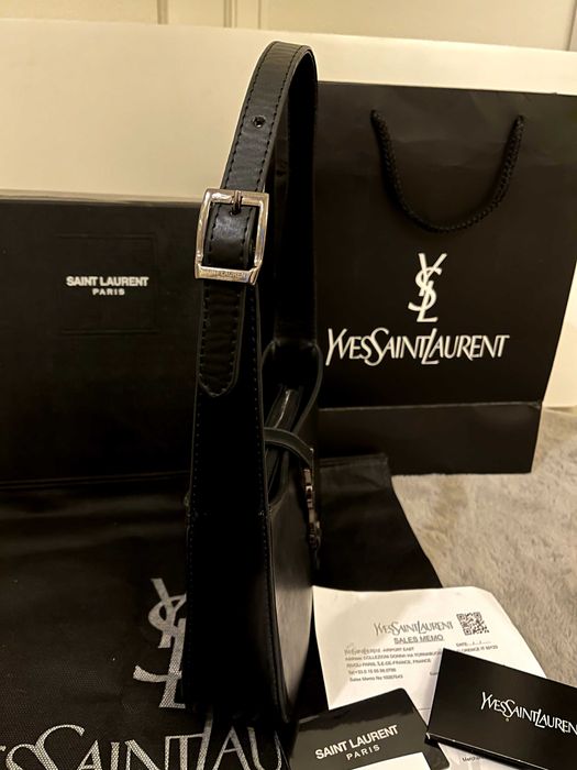 Geantă/Poșetă Yves Saint Laurent 5 a 7 Smooth Leather YSL 21x14x8