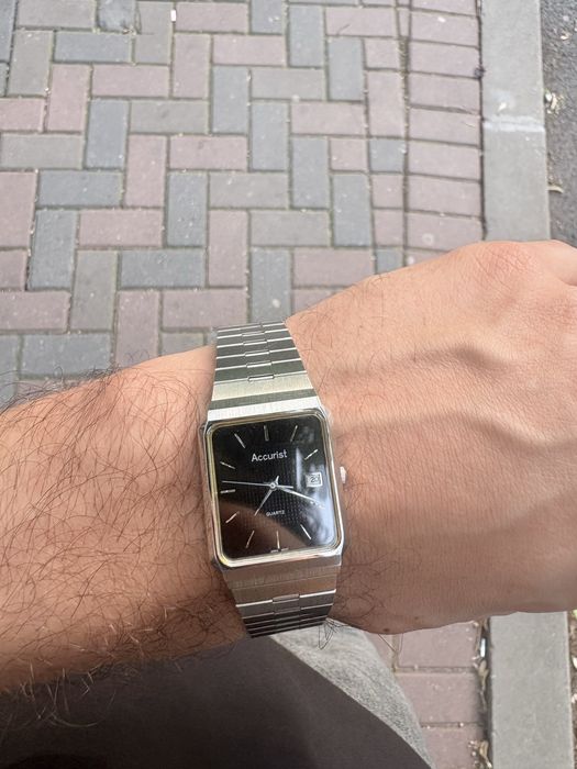 Ceas Accurist stainless steel complet