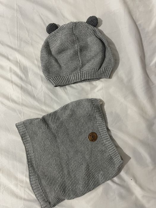 Set caciula si fular copii