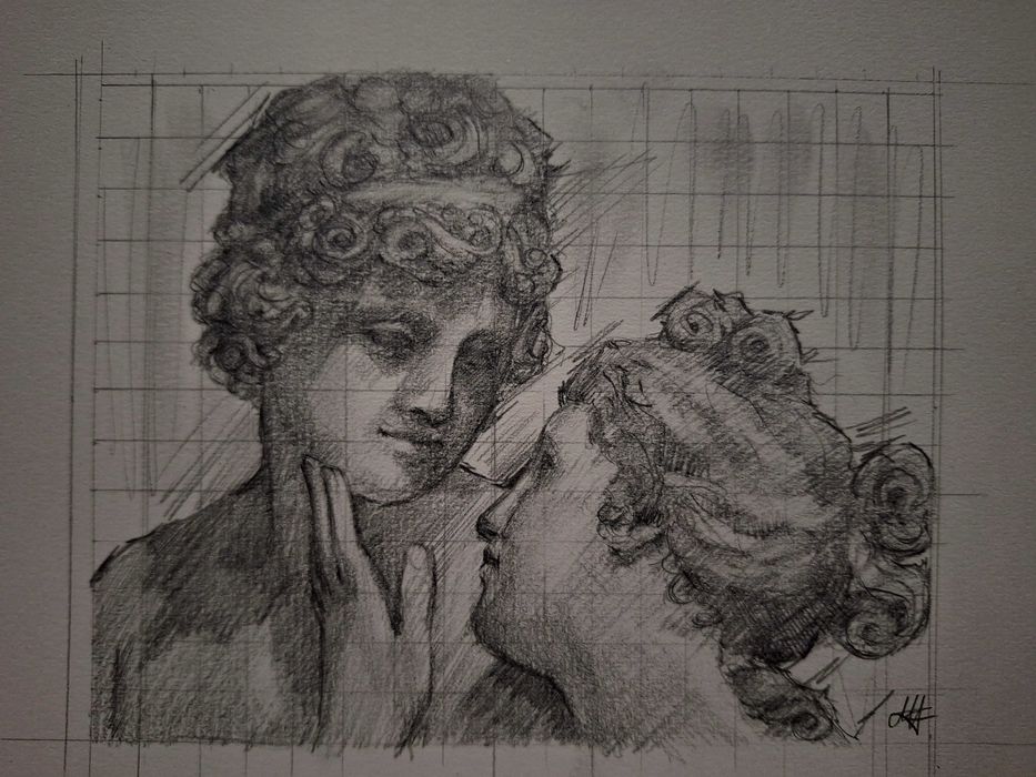 Desene in creion, detaliate, personalizate