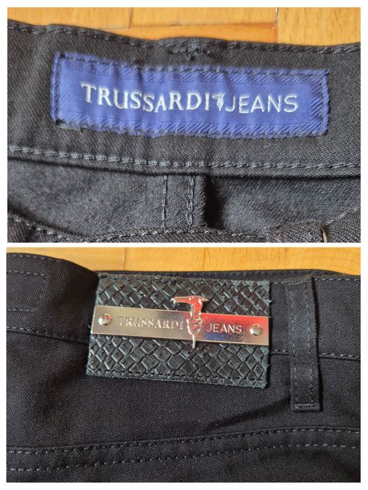Pantaloni lux Trussardi Jeans, Drepti, evazați IT 43 / L - Femei