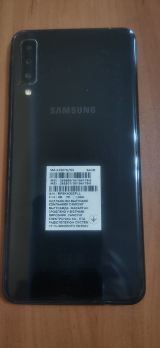 Продам Samsung' GalaxyA 7,64GB