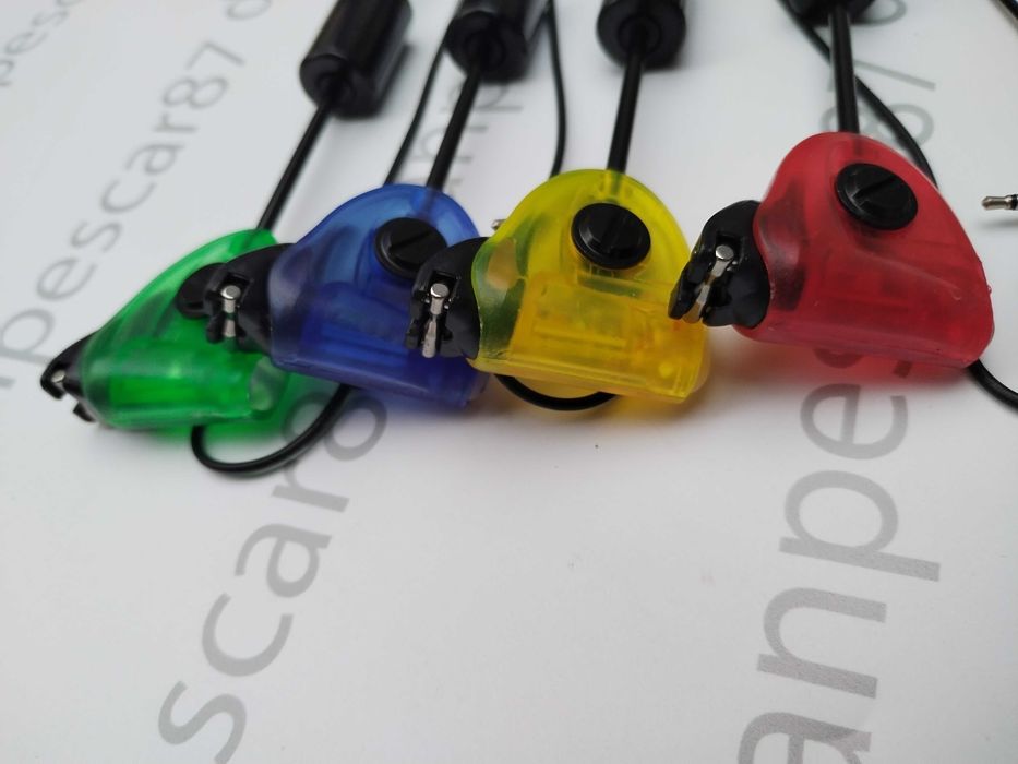 Set 4 Swingeri MKM3 tija neagra si iluminare cu Penar East Shark