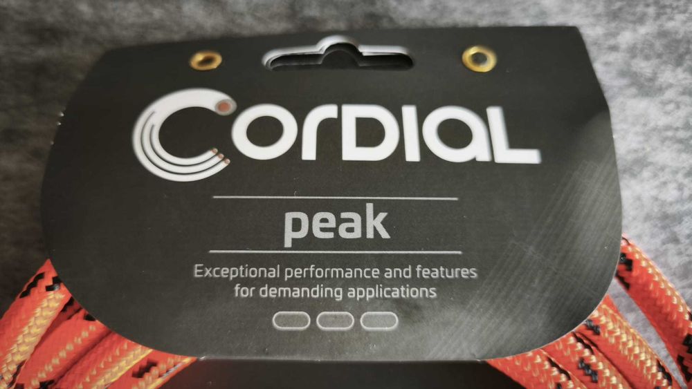 Cablu chitara Jack 6.3mm Cordial Blacklight Edition 3 PR Orange SILENT