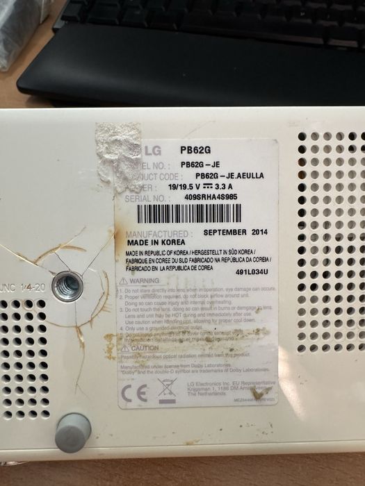 Videoproiector LG PB62G -JE