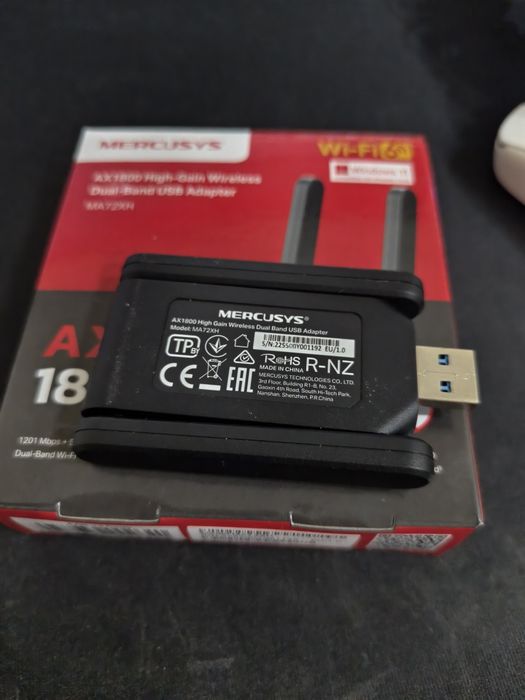 Usb адаптер Mercusys MA72XH