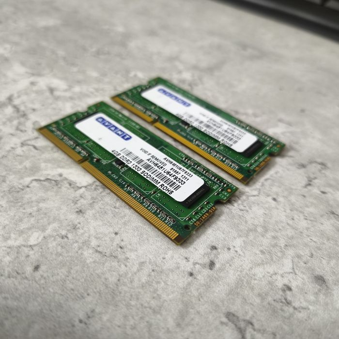 DDR3 1333mhz 4GB So-Dimm Avant (27шт)