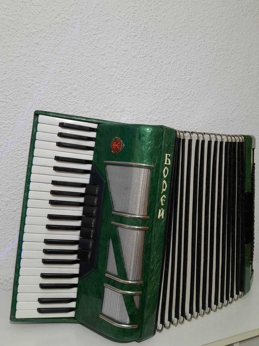 acordeon verde de vanzare