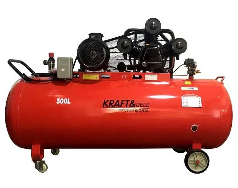 Compresor aer 3 pistoane , 500L / 14.6 Cp ,1395l/m Kraft&Dele KD1413