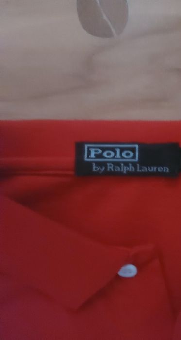 поло красное Ralph Lauren