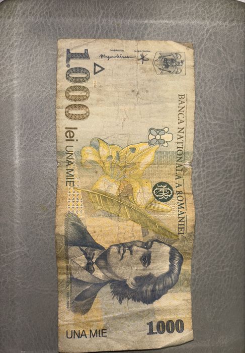 Bancnote 1000 lei din anul 1998