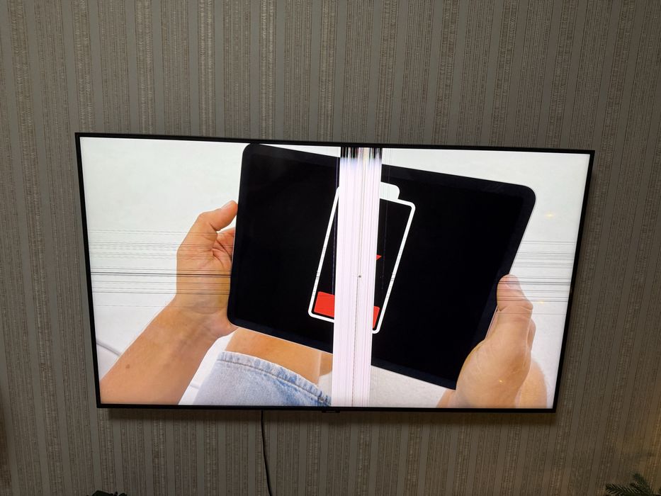 Телевизор Samsung повреждена матрица