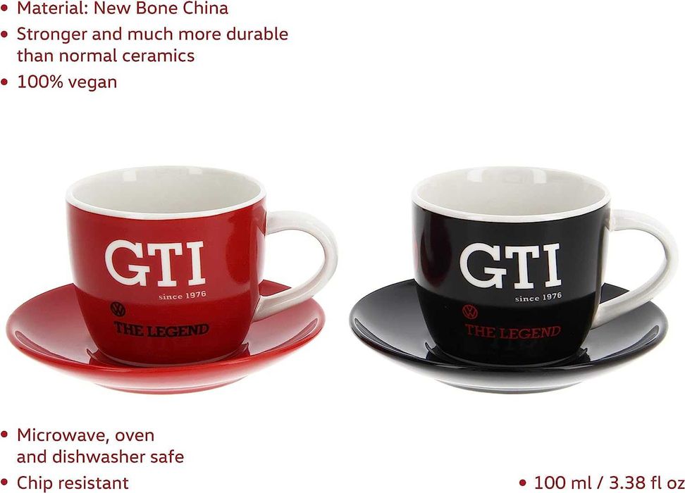 Volkswagen GTI чаши за кафе VW GOLF GTI