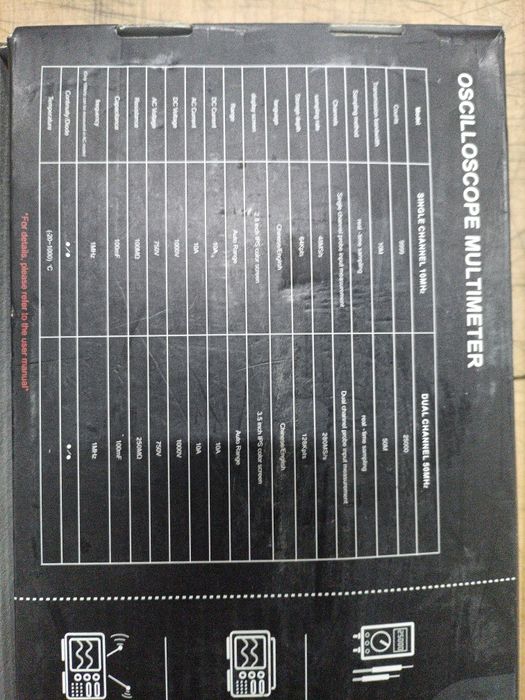 Осциллограф, мультиметр, генератор сигналов 3 в 1