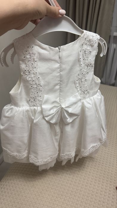 Платье белое детское для девочек