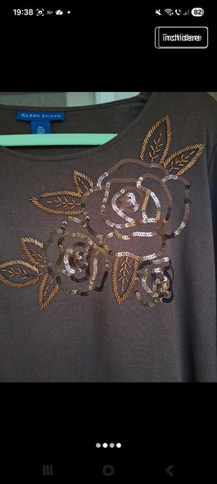 Top damă de primăvară din bumbac,  Karen Scott( 38/ 40)