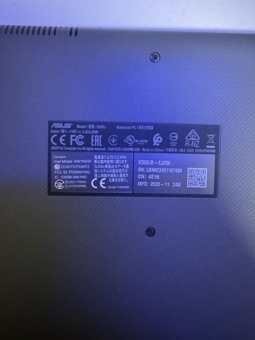 Laptop rapid Intel Core i3 SSD 256GB Nvidia MX110