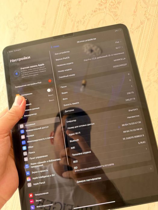 Ipad 12 Pro 256 GB