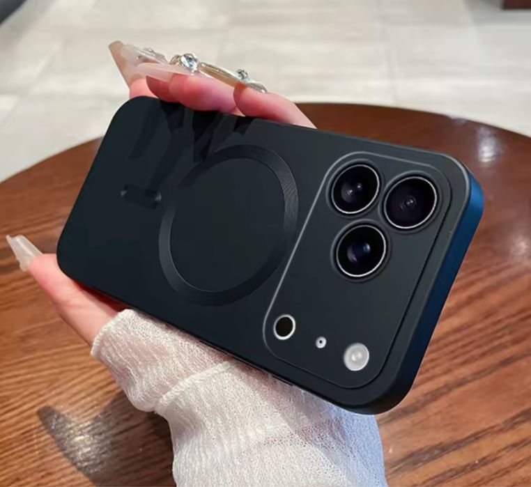 Iphone 16 17 AIR PLUS PRO MAX - Husa TPU Ultra Slim Neagra Completa