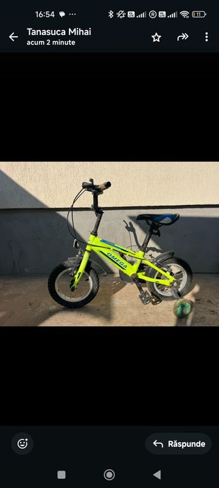 Bicicleta pentru copii 12" Omega,preț 150 lei.