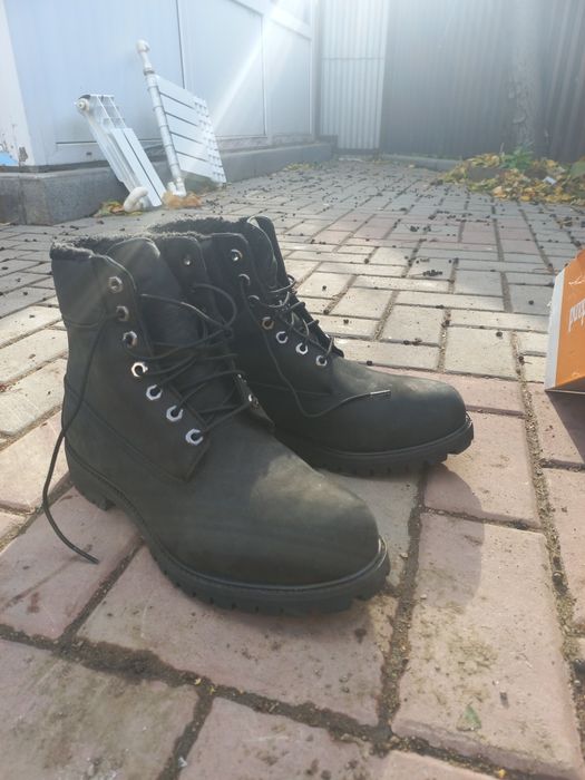 Ботинки Timberland черные 45 размер