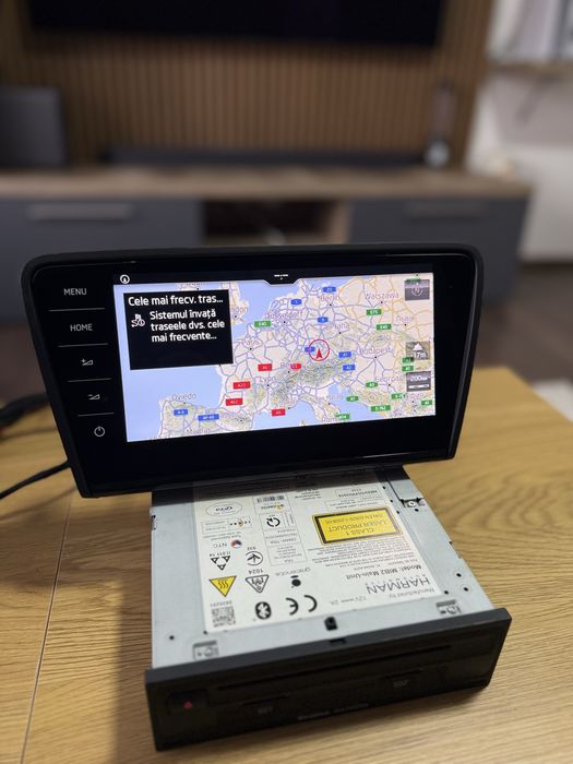 Kit Navigație MIB2 High Harman Skoda octavia 3 Display Sticlă 9.2 | CP OFF | CarPlay | Hărți 2026