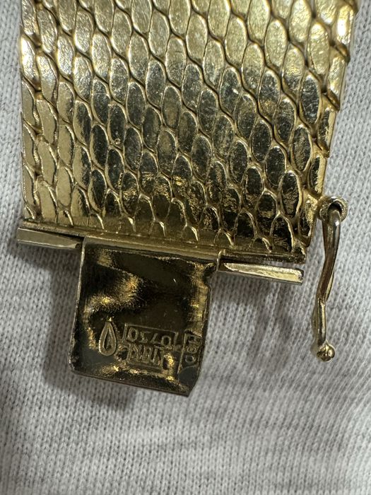 Bratari vechi sullate dublu strat aur 18 K