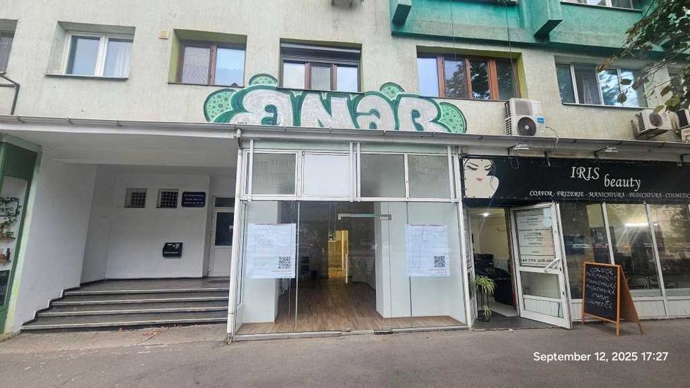 INCHIRIEZ Spațiu comercial stradal Titulescu | 60 mp | Vitrină 4,10 m | Metrou Basarab | 0% comision
