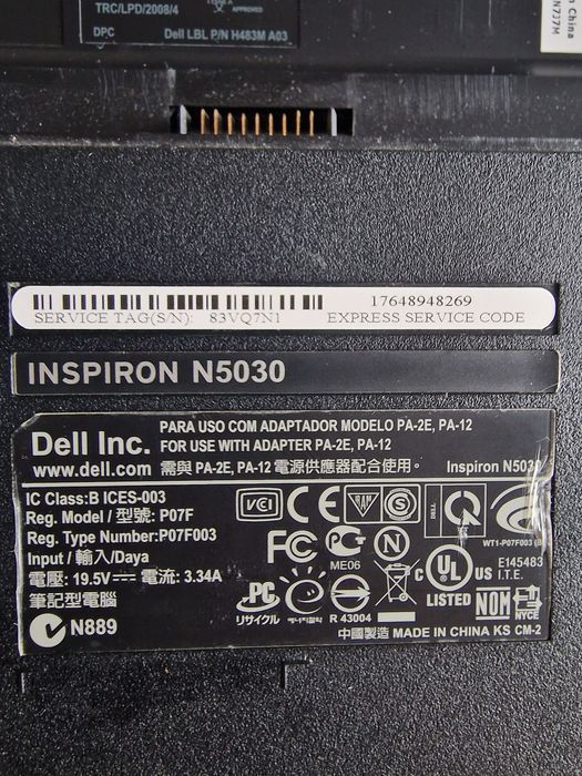 Стари лаптопи работещи, за части.Dell Asus Lenovo