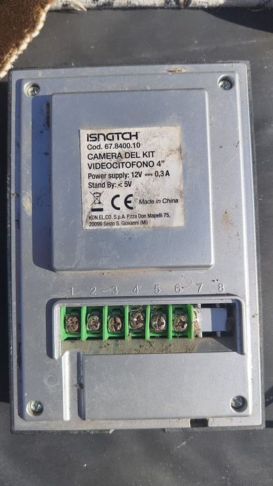 Video interfon  în stare buna de functionare