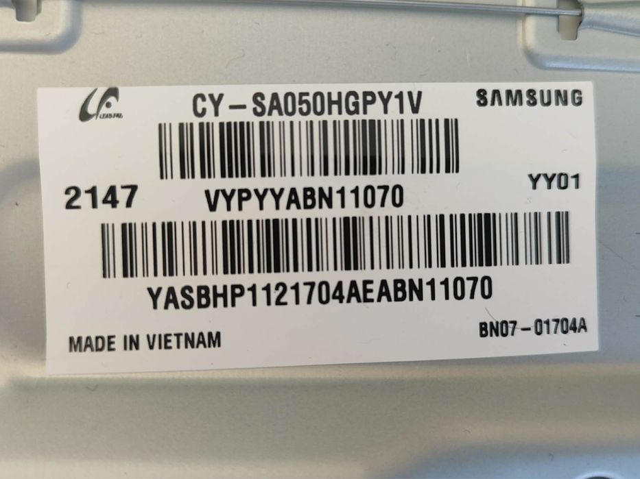 Main board BN94-17512W / BN41-02844 от TV SAMSUNG UE50AU8072U на части