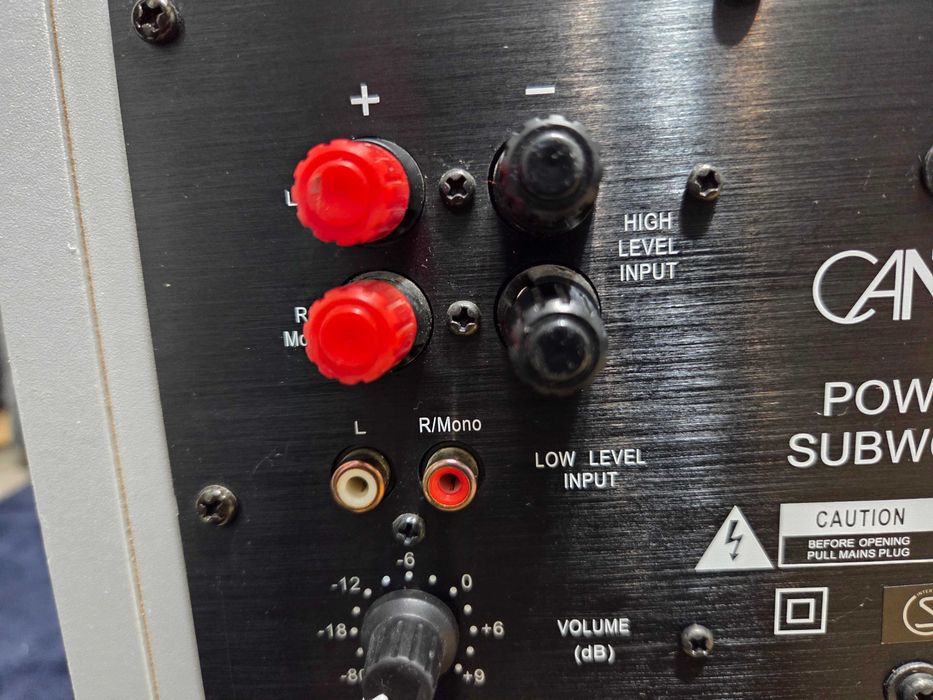 Subwoofer Audio Activ Canton AS 60 CX Statie Interna pt El
