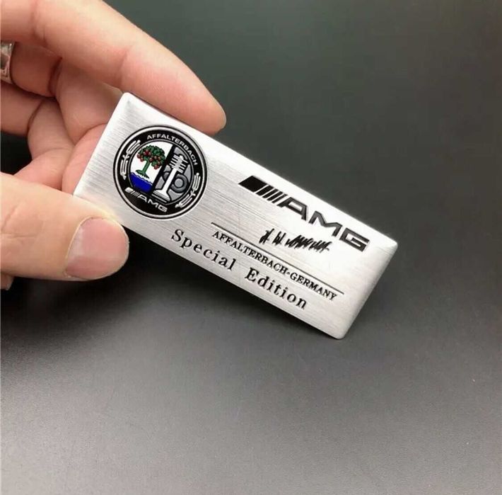AMG лого емблема стикер Affalterbach Mercedes Special Edition цветен