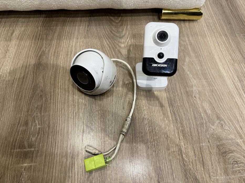 * HIKVISION 2 ip камеры видео наблюдения в рабочем состоянии не дорого
