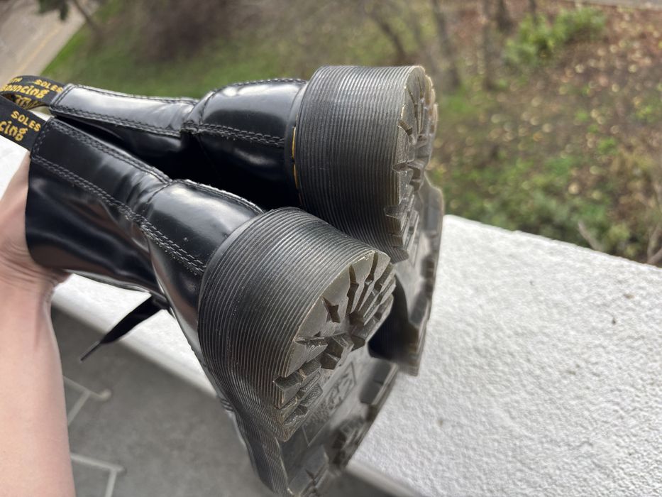 Doc Martens Molly кубинки платформа 40 естествена кожа