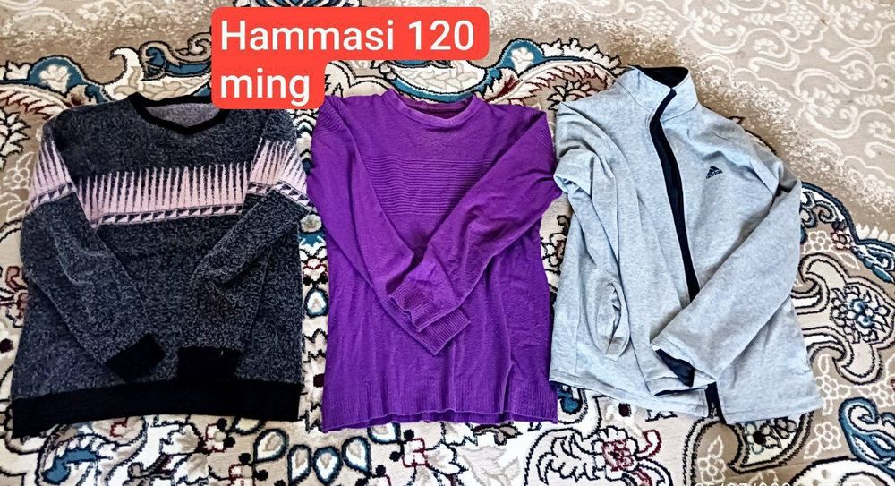 Kiyilgan akkuratni kiyimlar.