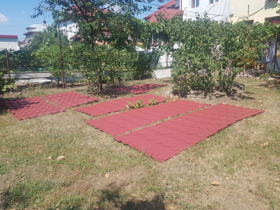 Vând țiglă metalica Bilka Grande Mat