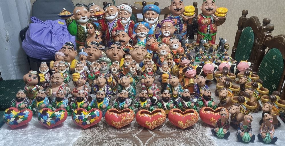 Статуэтки сувениры из глины