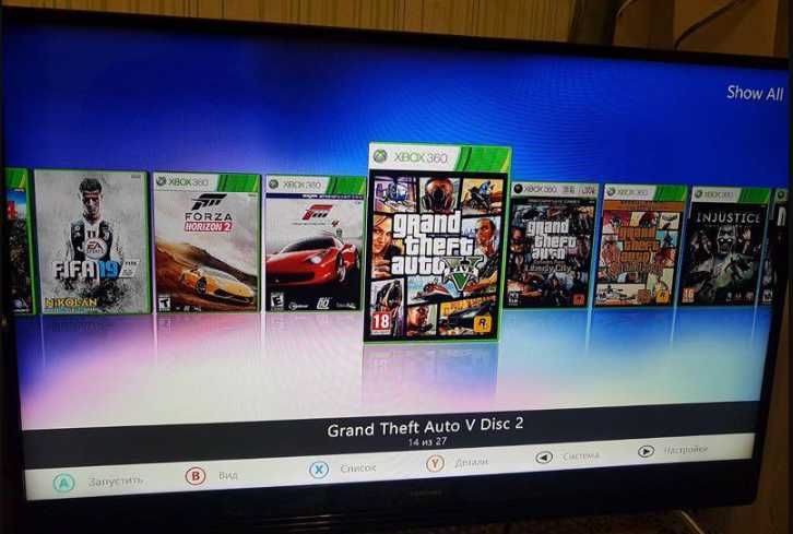 XBOX 360 SLIM прошитый + 200 игр