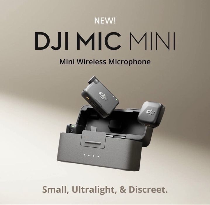 Петличка микрафон Dji mic mini mikrafon typce