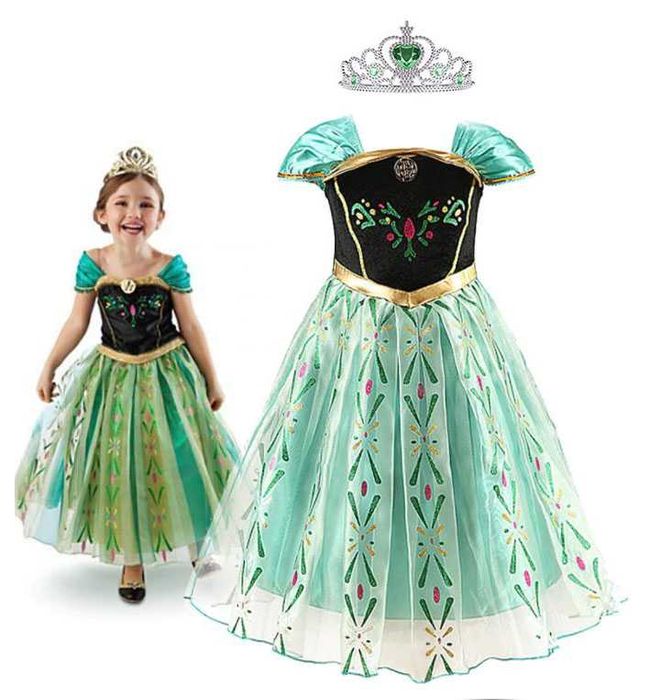 Рокля на принцеса Бел,Рапунцел,Елза,Ана,София и Калинката, Аксесоари
