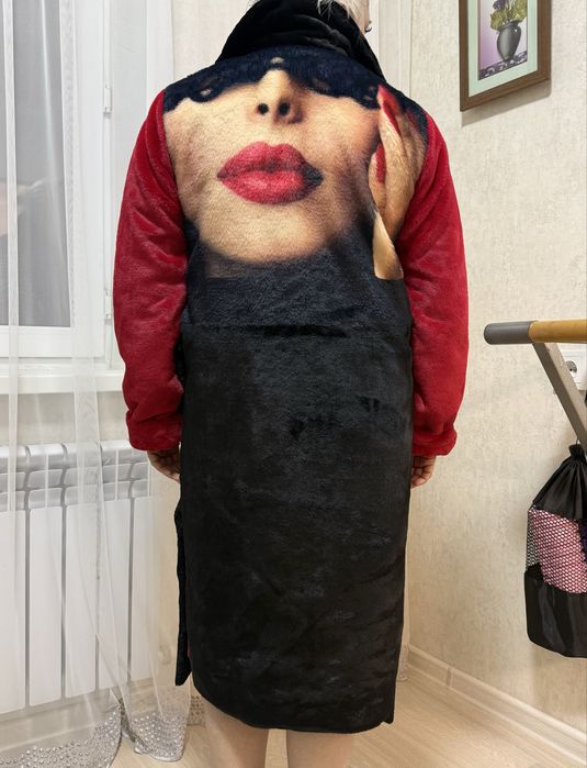 Шуба из качественного экомеха