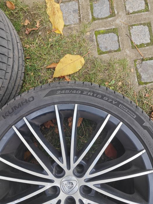 Гуми с джанти 18 за мерцедес