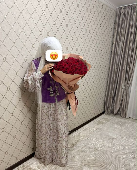 Платье, көйлек + кажекей (национальное)