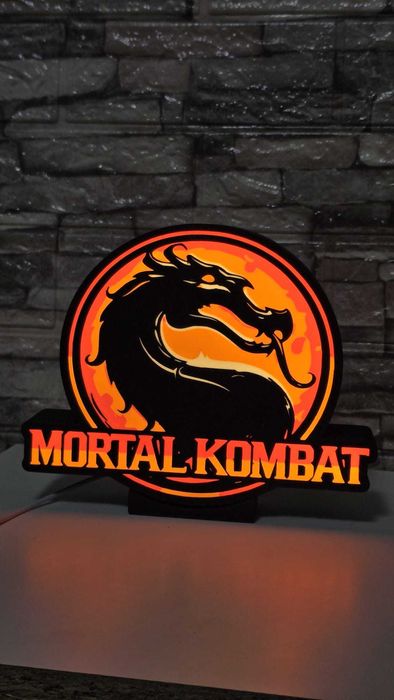 Lightbox/lampa Mortal Kombat