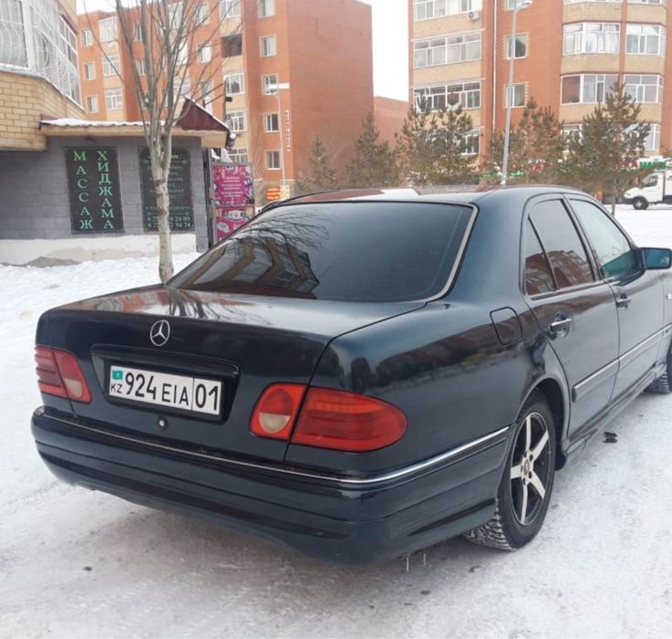 Передний бампер на мерседес w210 е55 amg