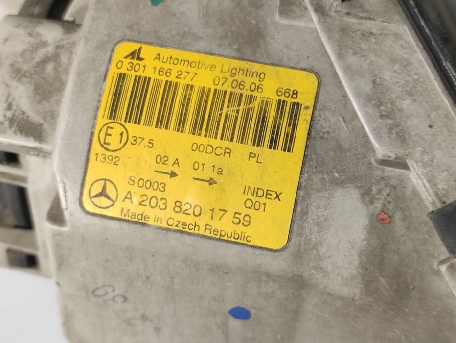 Фейслифт фарове мерцедес w203 ксенон /без забележки/