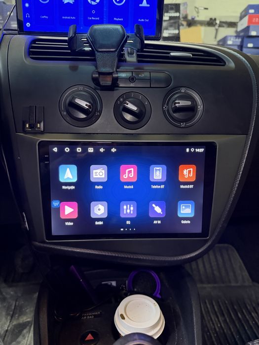 Navigatie Android Seat Leon MK2 , Carplay ,  Android Auto + Camera