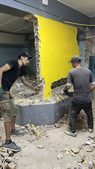 Демонтаж разрушение