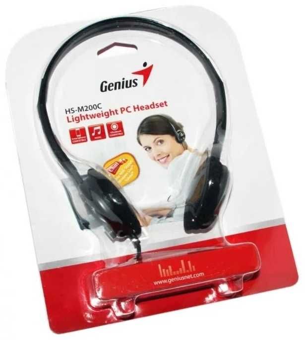 Наушники Genius HS-M200C черный